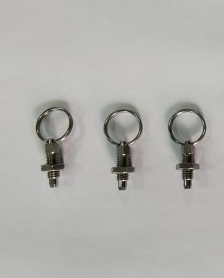 China High quality custom machinery wholesale m8 stainless plunger indexing pins with smooth thread for sale