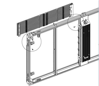 China Top Selling Alibaba P6.25 Transparent Advertising Price Transparent LED Screen for sale