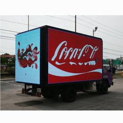 China Video P6 Van Vehicle Car Trailer Truck Outdoor Mobile / Led Display for sale