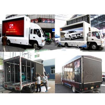 China BESD- P6/P8/P10/P16 Video Mobile Outdoor Led Display Screen For Truck Van Vehicle Car Bus for sale