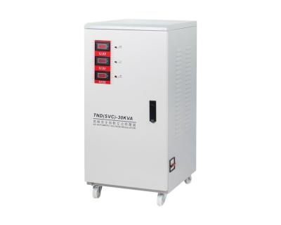 China SVC Series AC Voltage Three Phase Four Wire Automatic Stabilizer TNS-30KVA for sale