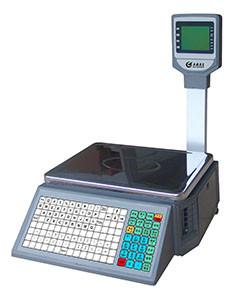 China Barcode lable scale/LP-16/color screen/LCD/double display for sale