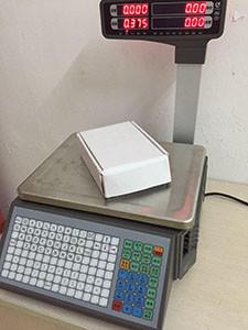 China Barcode lable scale/TP-16L/LED/four screen/double display for sale