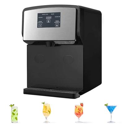 China Car FD Flurida Household Nugget Ice Dispenser Countertop Portable Ice Maker for Home Hotel Bar for sale