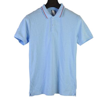 China Wholesale Cheapest Anti-wrinkle Korean Fabric Knitted Polo Shirt Short Sleeve for sale