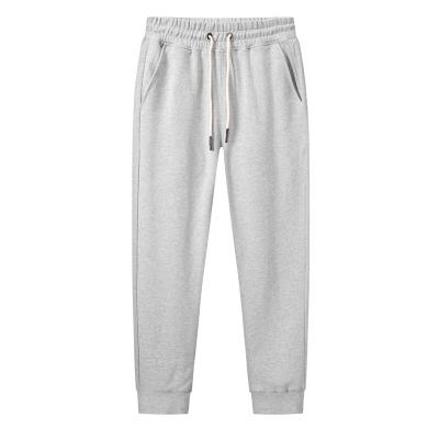 China Casual Factory Dealing New Cotton Customization Gray Foot Leisure Elastic 100% Casual Pants for sale