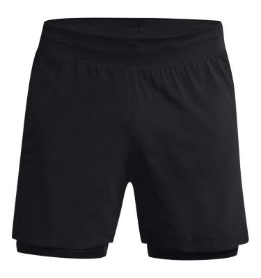 China QUICK DRY men's double layer running for sports comfort, moisture absorption and perspiration, quick drying and breathable shorts for sale