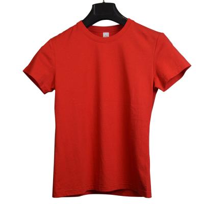 China wholesale Anti-Wrinkle Summer Mens O-Neck Unisex Cotton T-shirt Printing Blank 100% for sale