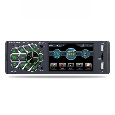 China 3.8 Inch IPS Screen Single Din Car Stereo Player P4030 1DIN Car Radio for sale