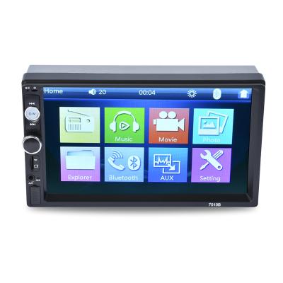 China 7010B Universal 7 Inch Mirror Link Stereo With 2Din Car MP5 Player Remote Control Car Radio for sale