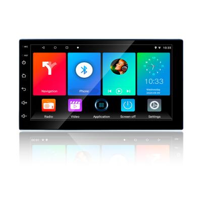 China Universal 7 Inch HD Screen Player 1+16G Head Unit DVD Player Android Car Stereo for sale