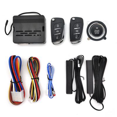 China Password Enter Q6C Car Alarms Security Button Start Stop Car PKE Keyless Entry System for sale