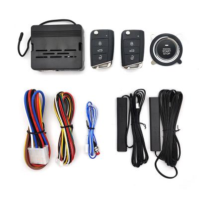 China Password Enter 12V One Button Start Car Security System Keyless Entry Push Star System for sale