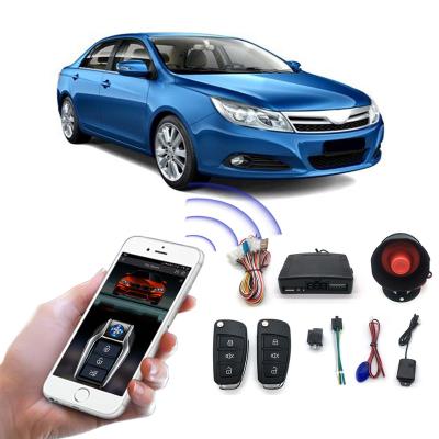 China Vibration Alarm One Way Octopus Car Alarm System Alarms With Phone APP Control Smart Trunk Release System for sale