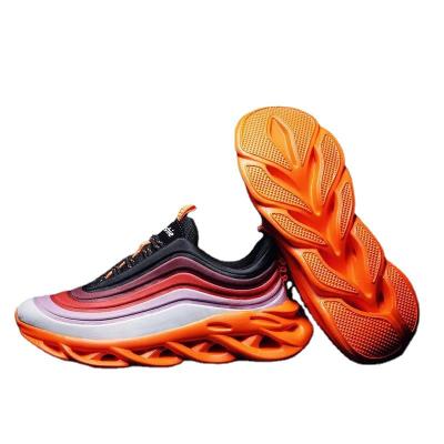 China CUSHIONING CUSHIONING 2022 wholesale casual sneakers blade running shoes for mens trainers fly knit walking running tennis shoes for sale