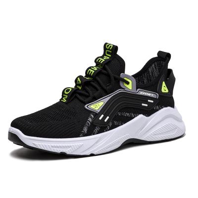 China 2022 Fashion Trend Breathable Sports Shoes Driving Fashion Woven Sports Shoes Student Running Shoes for sale