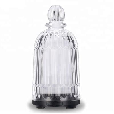 China Color Changing LED Light Empty Plug In Glass Hotel Series 3d Professional Essential Oil Aroma Therapy Led Diffuser Scent for sale