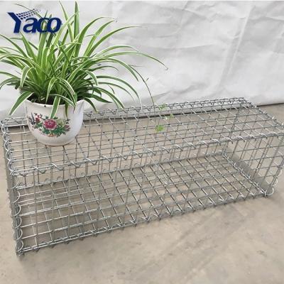 China Easily Assembled Gabion Boxes Walls For Building Retaining Wall 2x1x1m for sale