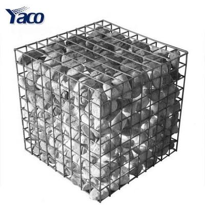 China Easily Assembled Galvanized Gabion Barrier Wall Gabion Box Wire Fence for sale