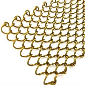 China Corrosion Resistance Weave Decorative Stainless Steel Honeycomb Wire Mesh Panels for sale