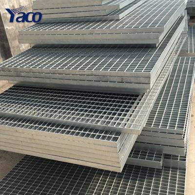 China Industrial Carbon Galvanized Car Wash Metal Buildings Materials Steel Heavy Duty Steel Bar Grating For Deck Flooring for sale