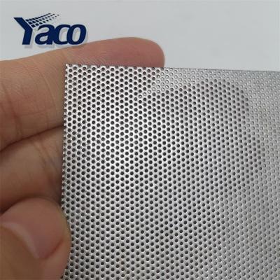 China Aluminum Perforated Metal Mesh Speaker Grill Filter Perforated Wire Mesh for sale