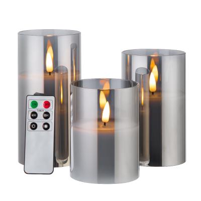 China Popular Wax Led Candle With Remote Contral / Led Candle Light for sale