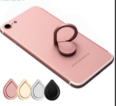 China Eco-friendly Promotion Water Drop Ring Holder Tablet For Finger Ring Stand Mobile Phone Cell Phone Holder for sale