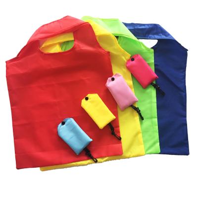 China ECO-friendiy Promotional Items Custom Color Folding Reusable Shopping Bag Eco - Friendly for sale