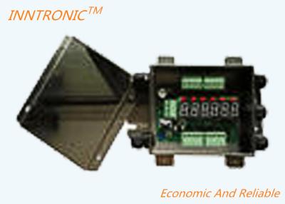 China DJ04 Weighing Indicator Controller Rs485 Digital Weight Transmitter 4-ways black junction box for Load Cell connection for sale