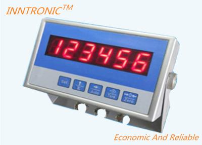 China IN-420 SS304 IP66 Stainless Steel 24bits blue Weight Controller Load Cell sensor Display IP66 RS485/RS232 For Silo Scale for sale