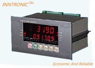 China XK3190 Black Plastic Digital Weight Controller Load Cell indicator display 50/60 Hz IP66 For Electronic Platform Scale 4～20mA for sale