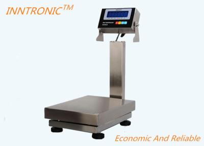 China WF-BS 600KG 304 SS Industry brushed finishing Waterproof IP68 Platform Weighing Scale for sea food AC 220V 50Hz for sale