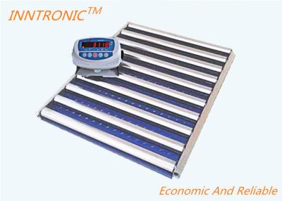 China Wireless roller conveyor scale 5T  2.4G with 1200 X 1200CM Paltform C3 C5 with indicator display for sale