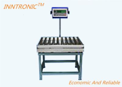 China RC-BLUE Express alloy steel Belt Roller Conveyor Weight Scale with Bluetooth RS232 Weighing System 600 X 600MM for sale