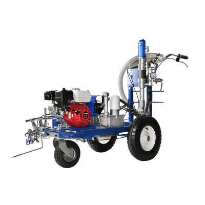 China Paint Cold Line Striper Paint Road Marking Spray Gun 4500W A5 Machine for sale