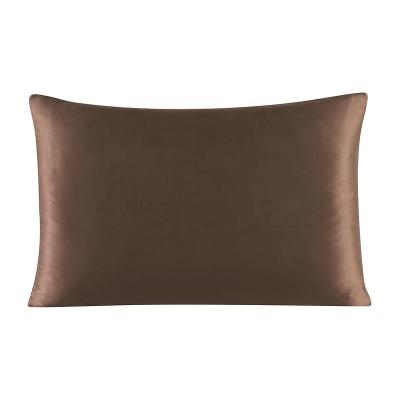 China Anti Dust Mite 19MM Silk Pillowcase With Zipper Sides High Quality 100% Mulberry Silk for sale