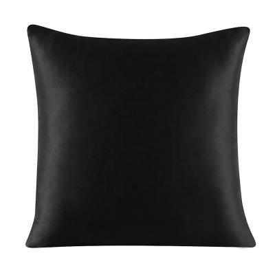 China Anti Dust Mite 25MM Cushion Cover 100% Mulberry Silk Pillow Case With Zipper For Living Room for sale