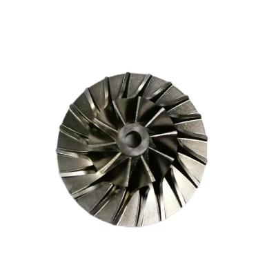 China High Precision 5 Axis Aluminum CNC Machining Turbo Compressor Wheel Impeller Manufacturing Service for sale