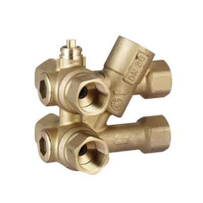 China High Quality Customized Machinery Parts Casting Forging Well Designed Professional Brass Fitting Parts Brass Pump Accessories for sale