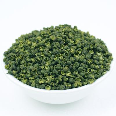 China 100% pure Chongqing qing hua jiao green peppercorn Sichuan pepper for sale