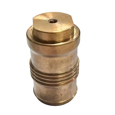 China Customer's Requirements Cnc Machining  Metal Parts CNC machining service brass copper Parts conducting rod metal conducting rod  Parts copper durm for sale