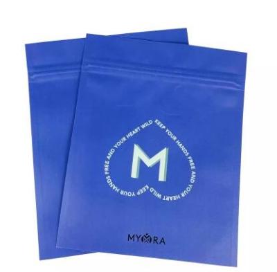 China Custom Printed Metallized Foil plastic zipper bags for storage for sale