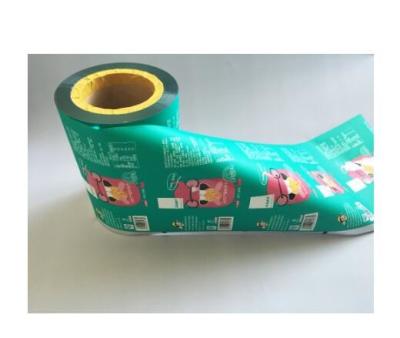 China recyclable food packaging film/printed plastic food packaging film rolls for sale