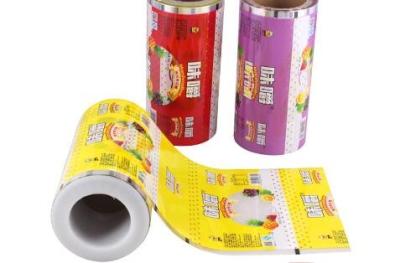 China PET Foil Food Packaging Film/Plastic Printed Laminated Packing Film Roll for Snack for sale