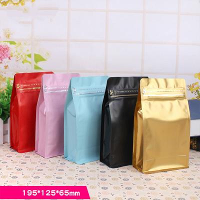 China Food Grade Powder Packaging Plastic Reusable Aluminum Foil Zip Lock Bag for sale