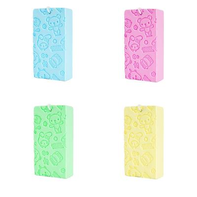 China EXFOLIATE Hot Sale PVA Baby Bathing Seaweed Rectangular Absorbent Face Wash Sponge Soft Bath Cotton for sale