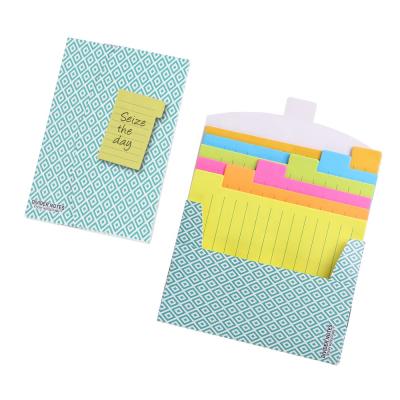 China Eagle Brand Stationery Suppliers Divider Self Adhesive Sticky Notes Assorted Colors Neon Memo Pad OEM Support for sale