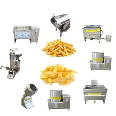 China Professional manufacturer Small scale frozen french fries production line for sale