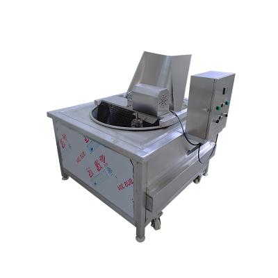 China Custom logos industrial continuous fryer fried peanut french fried potatoes machine for sale